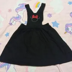 petit main ミニーマウス ジャンバースカート M