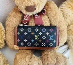 ルイヴィトン モノグラム マルチカラー ポシェット クレ コインケース