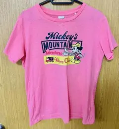 ディズニー ミッキー マウンテンアドベンチャー ハイキング 半袖Tシャツ