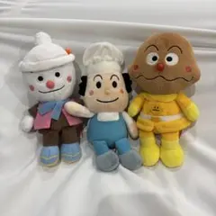 てんどんまん　カレーパンマン　ぬいぐるみ　バタコさん　保育士　ぷりちぃビーンズ