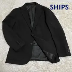 美品 ✨SHIPS ✨ツイード✨ジャケット✨46 ✨ブラウン✨シップス