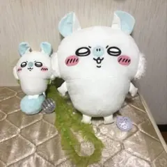 모모가 치이카와 인어의 비밀 다시마 조임 인형 슈퍼 BIG 봉제 장난감