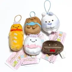 すみっコぐらし あつまるんです いろんななかま ゴムひも付きマスコット 全5種