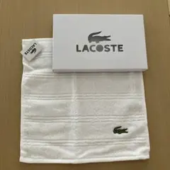 LACOSTE ラコステ タオルハンカチ ホワイトのサムネイル