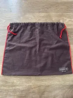 COACH ダークブラウン 収納袋