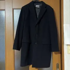 美品AOKI LES MUES メンズコート　ウールコート チェスターコート