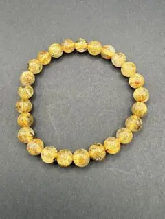 天然石 ゴールドルチル ブレスレット（内周・13-14cm） ⑨