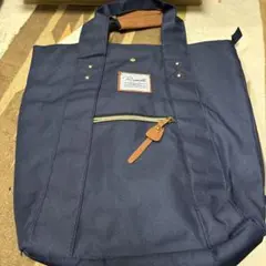 Reinette 2WAY リュック トートバッグ ネイビーのサムネイル
