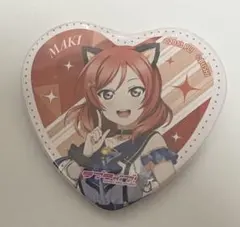 ラブライブ！μ's ハート缶バッジ　GIGO 西木野真姫
