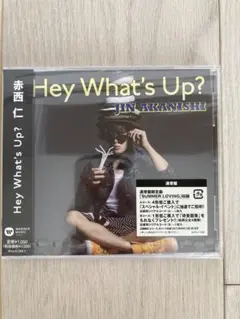 【新品未開封】赤西仁 Hey What's Up? 通常盤