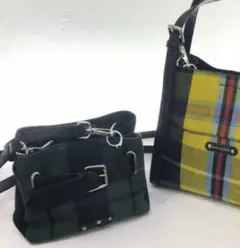 ★SARACASA ★ミニチェックショルダーバッグ 2⃣