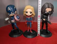 ジャンク Qposket マーベル キャプテン・アメリカ まとめ売り