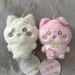 ちいかわ ハチワレ ぬいぱれっと ミルクいろ さくらいろ