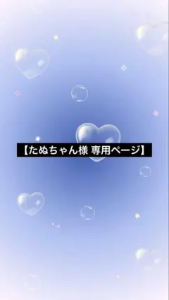 【たぬちゃん様 専用ページ】4点おまとめ