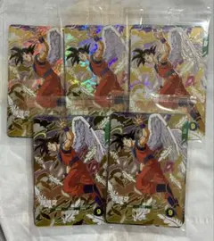 ドラゴンボールスーパーダイバーズ　店頭配布　キャンペーン GDR 3種　5パック