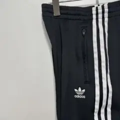 adidas アディダス ジャージ トラックパンツ 刺繍ロゴ 古着