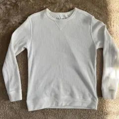 【ビジュいいじゃん】A DAY IN THE LIFE ホワイト M トレーナー