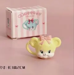 ミニチュア雑貨 ミニチュアカップ　イエロー