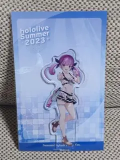 ホロライブ　湊あくあ　アクリルスタンド　サマースプラッシュパーティー　フィギュアのサムネイル