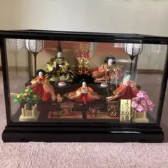 久月　雛人形セット ガラスケース付き５月４日午後3時まで