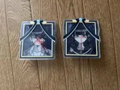 遺影アクリルバッジ 2個セット