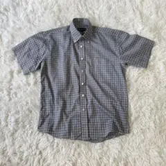 ☆美品☆BARCLY チェック柄シャツ S 爽やか夏コーデに♪