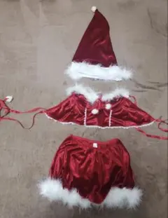 サンタコスプレ 3点セット クリスマス 衣装 仮装 変装
