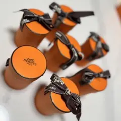 【美品】HERMES エルメス*オレンジボックス 7個セット