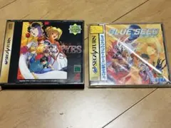 セガサターン 帯付き BLUE SEED、帯無し3x3EYES