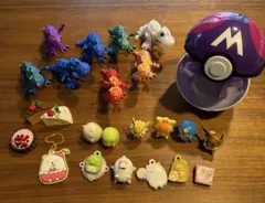 ポケモンフィギュアセット モンスターボール付き24個セット