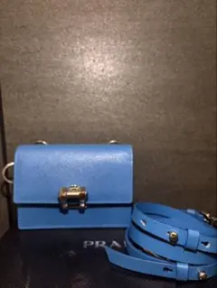 美品 プラダ PRADAハンドバッグショルダー ヴィテッロBR5034 2WAY 