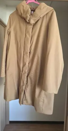 【ユニクロ】クリーニング済 ハイブリッドダウンコート ブラウン Mサイズ