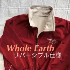 Whole Earth ホールアース★フリース　リバーシブル　防寒ウェア
