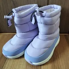 【美品】HAWKINS ホーキンス スノーブーツ 19cm 紫　パープル