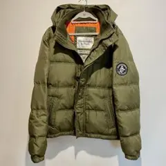 「美品」アバクロンビー&フィッチ ケンプシェルジャケット ダウンジャケット XL
