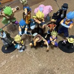ワンピース　ドラゴンボール　フィギュア　まとめ　セット