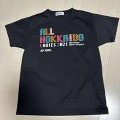YONEX ALL HOKKAIDO LADIES 2021 シャツ ブラック