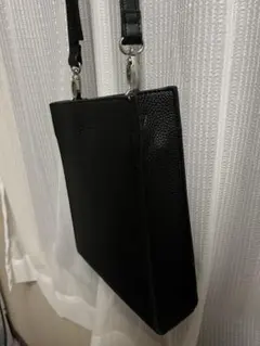 タケオキクチ　 黒 シンプル ショルダーバッグ スマホ用