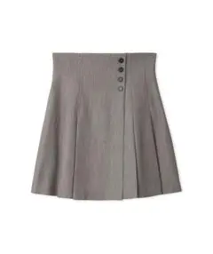 SNIDEL サイドプリーツスカショーパン グレー 1