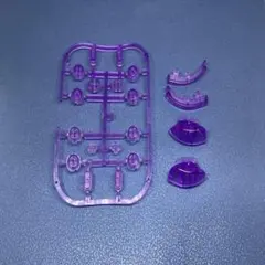 Switch ジョイコン 海外互換品 紫透明 ボタンセット ジャンク修理