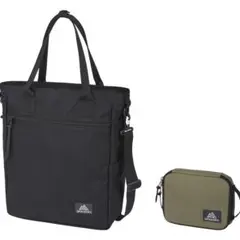 GREGORY COVERT TOTE V4 ブラック トートバッグのサムネイル