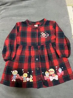 Anpanman Kids Collection チェック柄 ワンピース 90のサムネイル