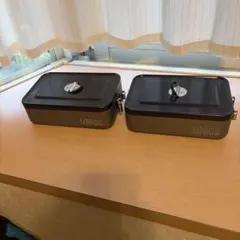 LOGOS カラーメスキットグレー　中古品　2個セットのサムネイル