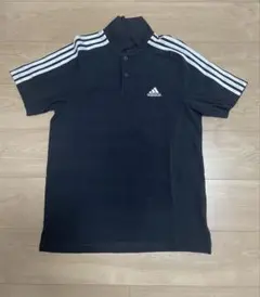 adidas ポロシャツ　黒のサムネイル