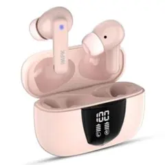 ワイヤレスイヤホン ピンク RS1 Bluetooth 5.3のサムネイル