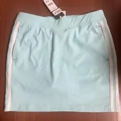 新品未使用ADIDASミントグリーン ストライプ スカート