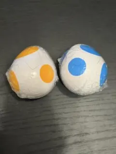 ヨッシー めじるしアクセサリー 水色 オレンジ