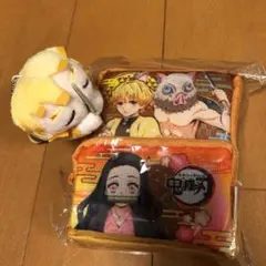 鬼滅の刃　はぐキャラ　善逸　ポーチ　ケース
