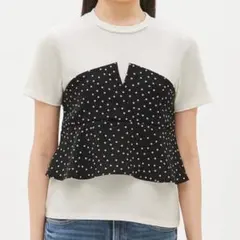 GU / ドットビスチェコンビT(半袖)