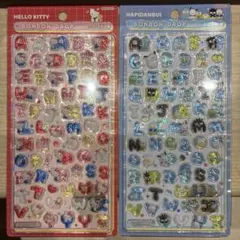 正規品⭐︎ボンボンドロップシール サンリオ moji キティ ⭐︎ はぴだんぶい ⭐︎